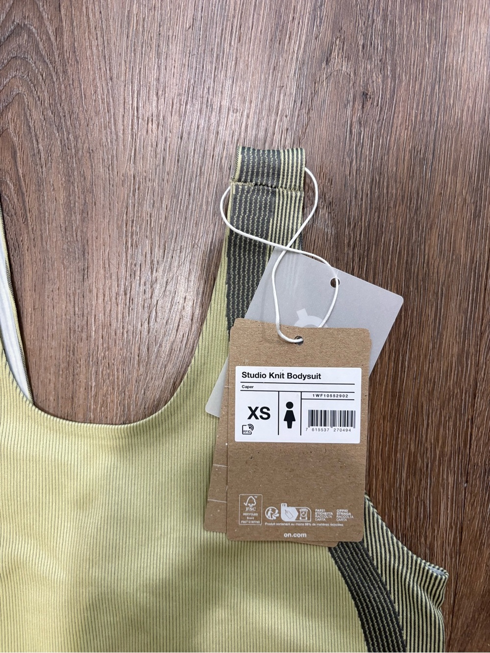On Studio Knit Bodysuit - Picture 3 of 3